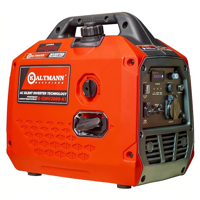 Kaltmann 2000 W inverter generator with carrying handle
