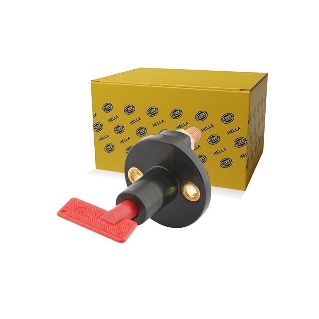 HELLA S33 battery isolator with a red key