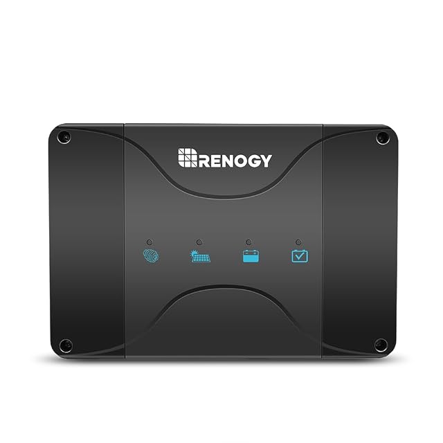 Renogy 50 A DC-DC battery charger with MPPT and terminal cover