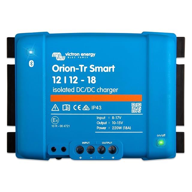 Victron Orion-Tr Smart DC-DC charger with Bluetooth