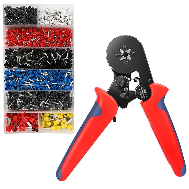 Miiepls ferrule crimping tool with a sorting box of ferrules