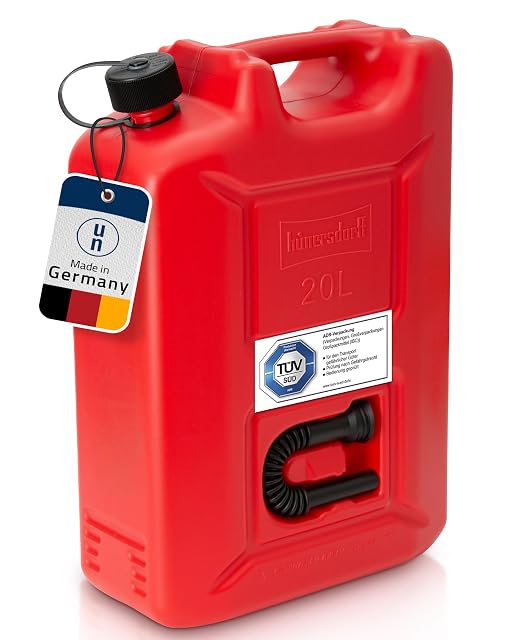 hünersdorff PROFI 20 litre red fuel can