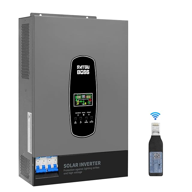 DATOUBOSS 6200 W hybrid solar inverter with LCD display