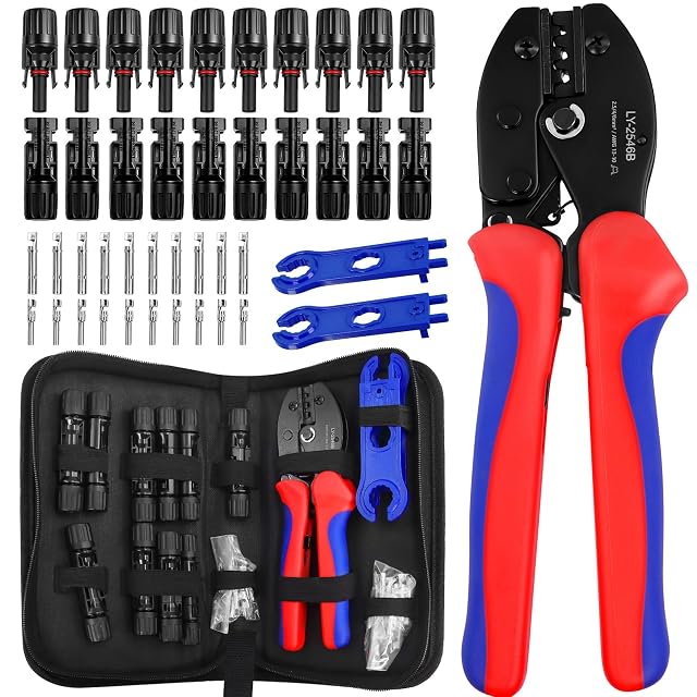 SBGGRL solar crimping pliers with connector set