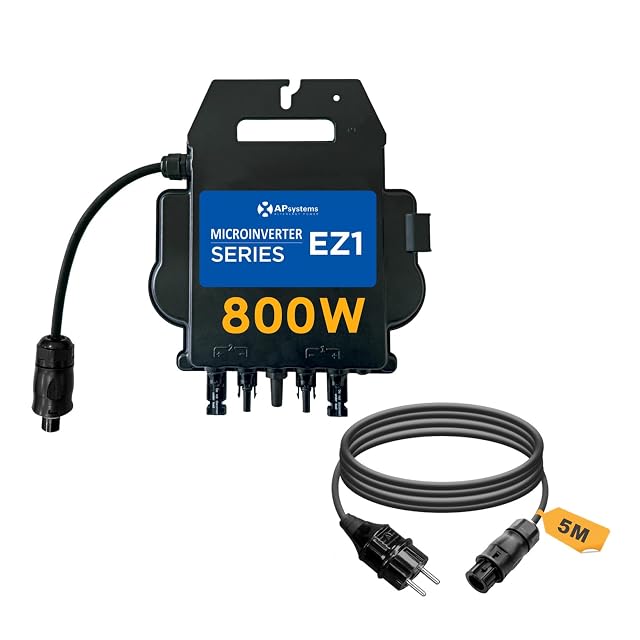 APsystems EZ1-M 800 W micro-inverter with WiFi and Bluetooth