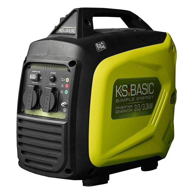 K&S BASIC 33i S inverter generator in a sound-insulated case