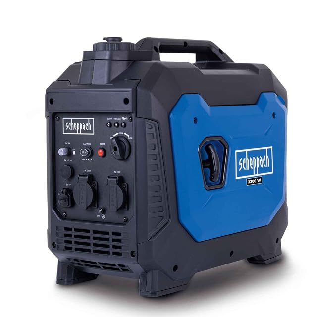 Scheppach SG3500i inverter generator in a moulded case
