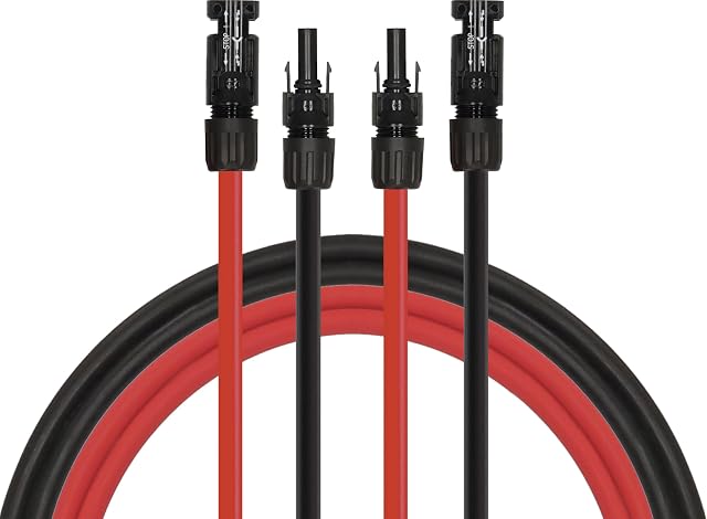 Brennenstuhl 10 m solar extension pair with Stäubli MC4 connectors