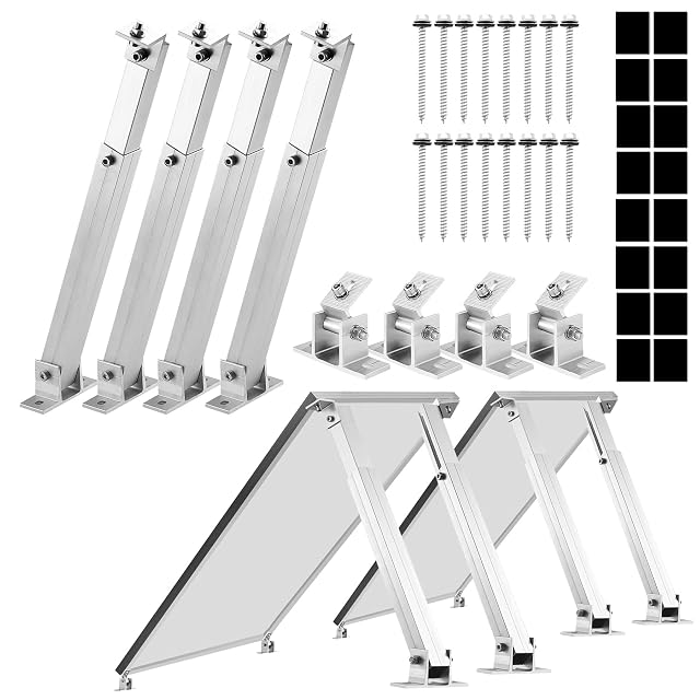 Generisch adjustable solar panel mounting frame in aluminium